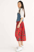Denim Two-Piece Button Up Vintage Top