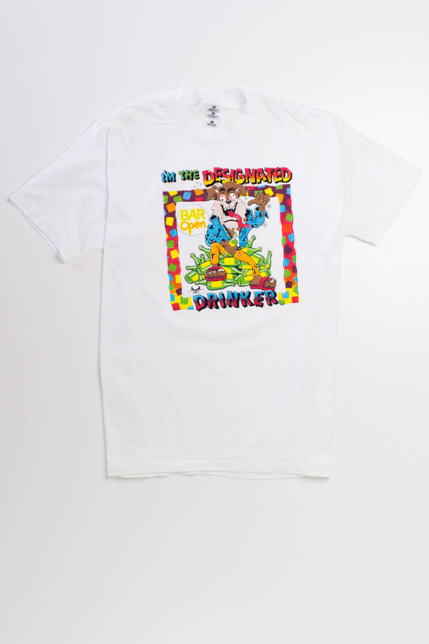 Designated Driver 90s DEADSTOCK Novelty T-Shirt
