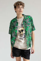 Diamond Palms Hawaiian Shirt