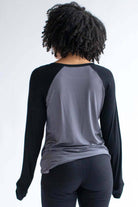 Dinosaur Fair Isle Baseball Tee