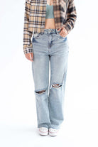 Distressed Highway Jeans