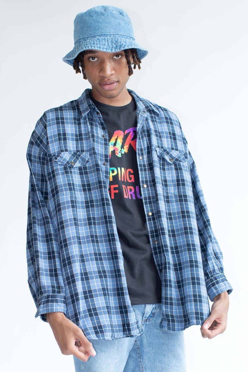 Distressed Vintage Flannel 2810