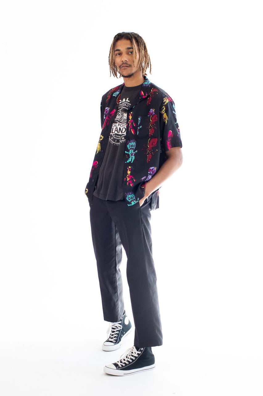 Doll Pins Button Up Shirt