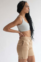 Dove Ribbed Seamless Bralette