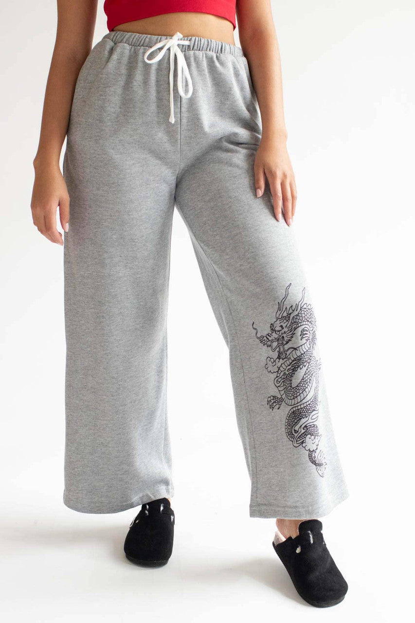 Dragon Detail Sweatpants
