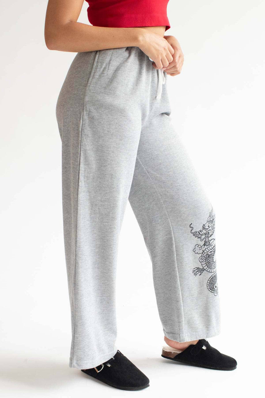 Dragon Detail Sweatpants