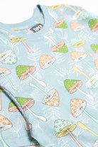 Dusty Blue Mushrooms T-Shirt
