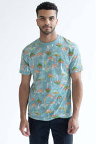 Dusty Blue Mushrooms T-Shirt