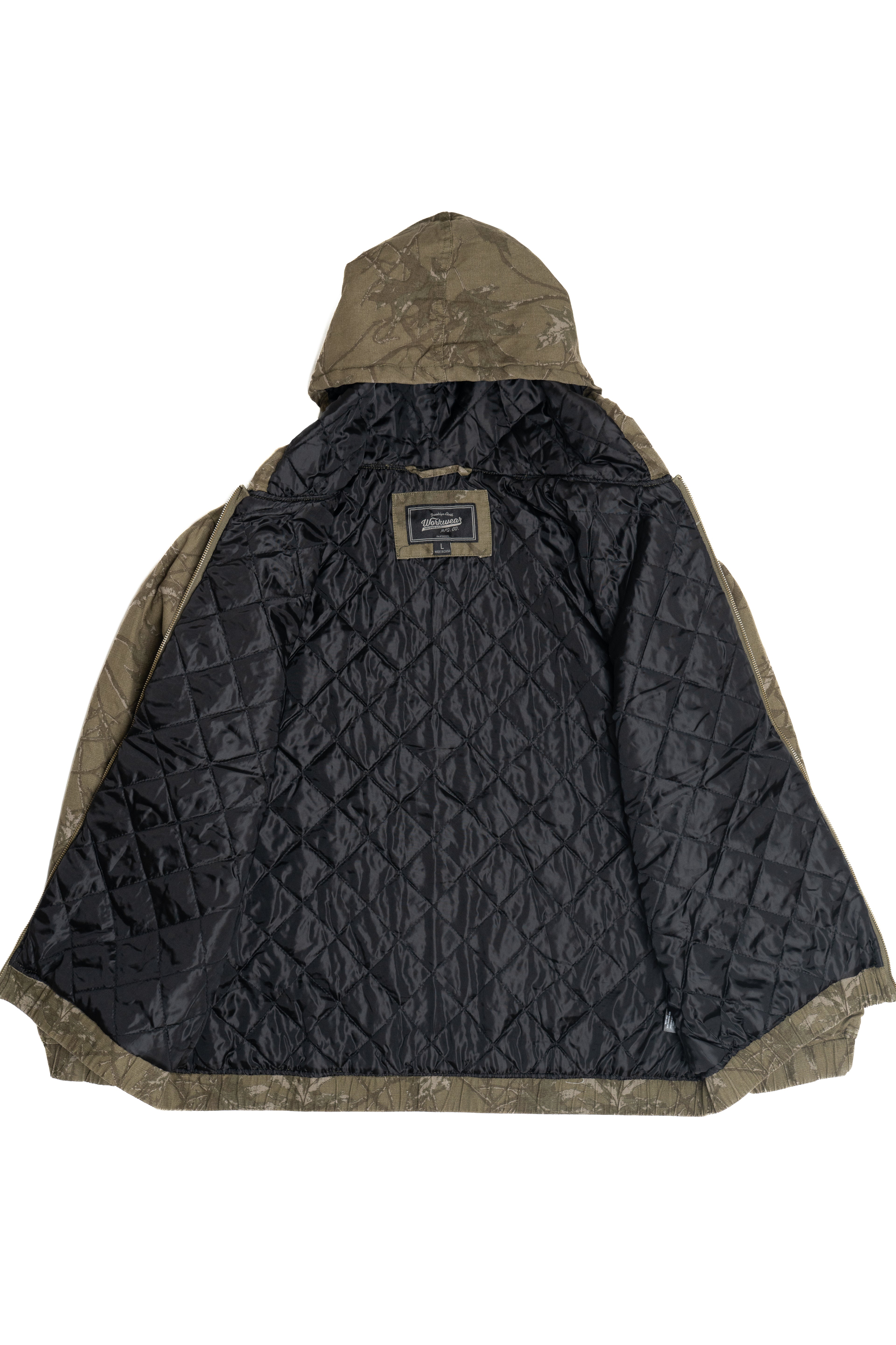 Camo Zip-Up Hoodie