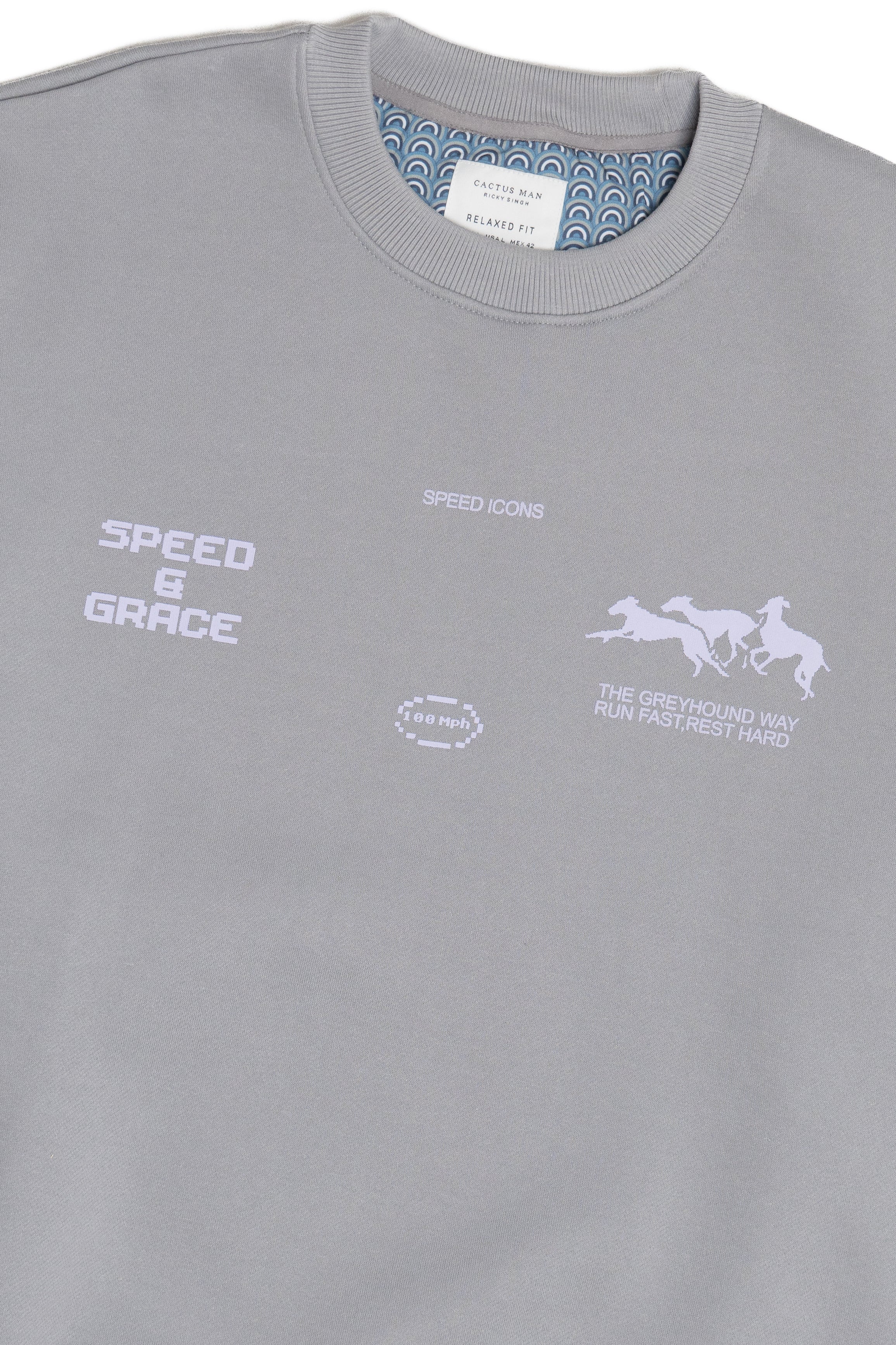 Speed & Grace Greyhounds Crew Sweatshirt