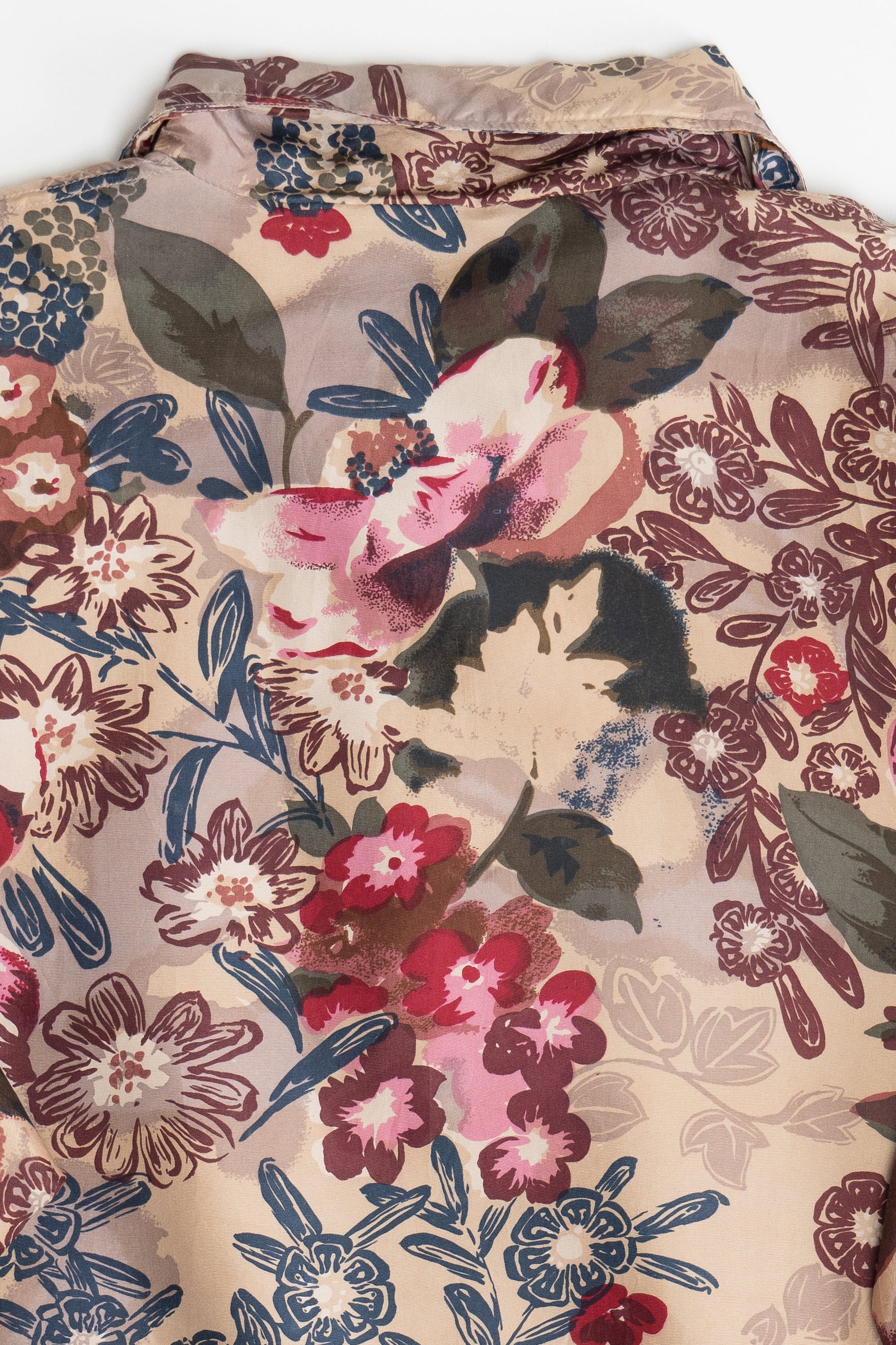 Vintage Details Sportswear Floral Silk Jacket (1990s)