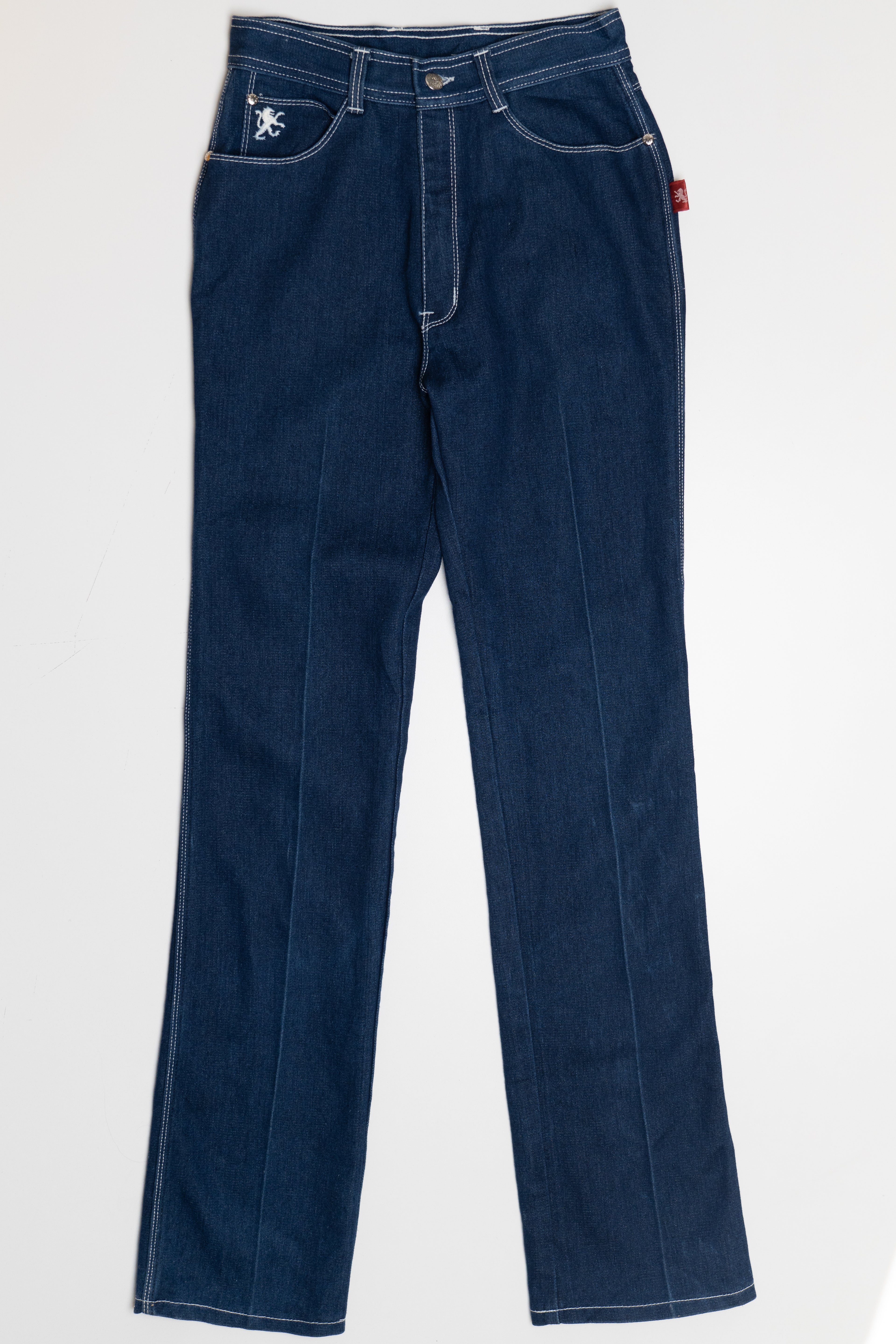 Vintage Braxton Straight Leg Denim Jeans (1980s)