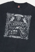 Vintage West Coast Choppers Jesse James "Custom Choppers" Motorcycle T-Shirt (2000s)