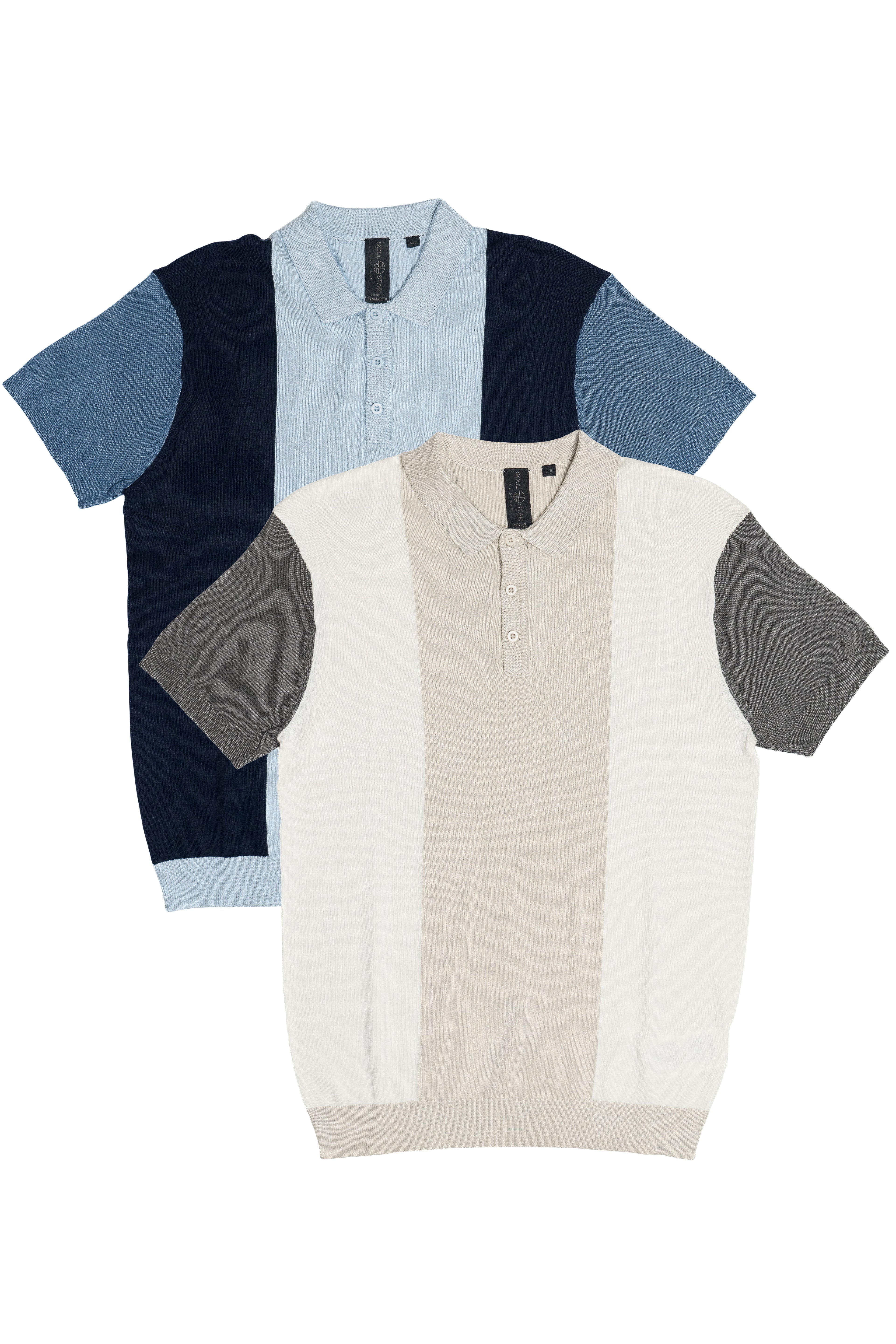 Colorblock Sleeve Stripe Polo