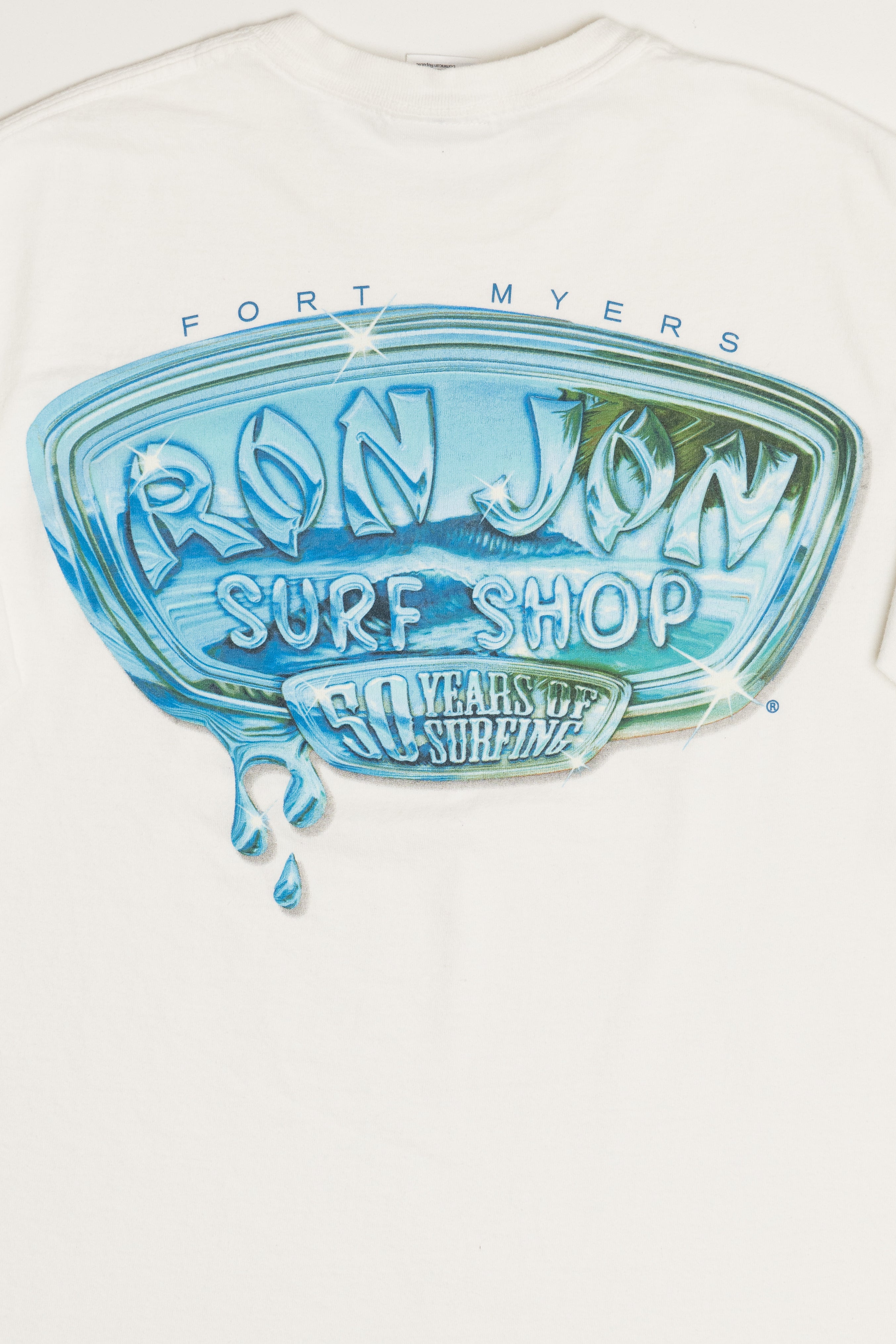 Ron Jon Surf Shop "50 Years Of Surfing" T-Shirt (2000s)