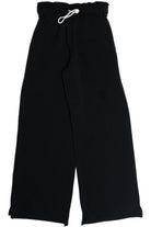 Rolled Top Wide Leg Sweatpants