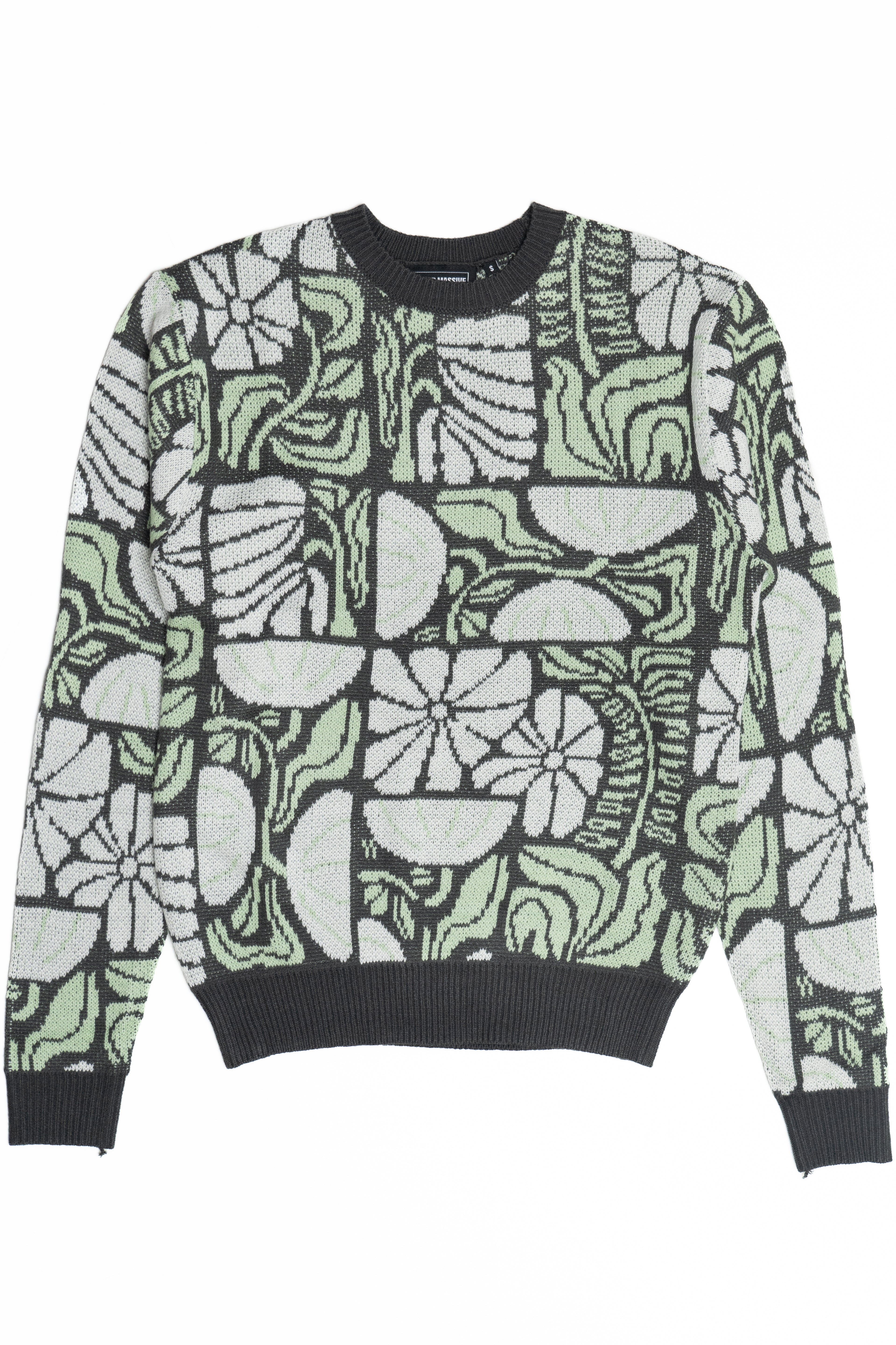Groovy Grid Sweater