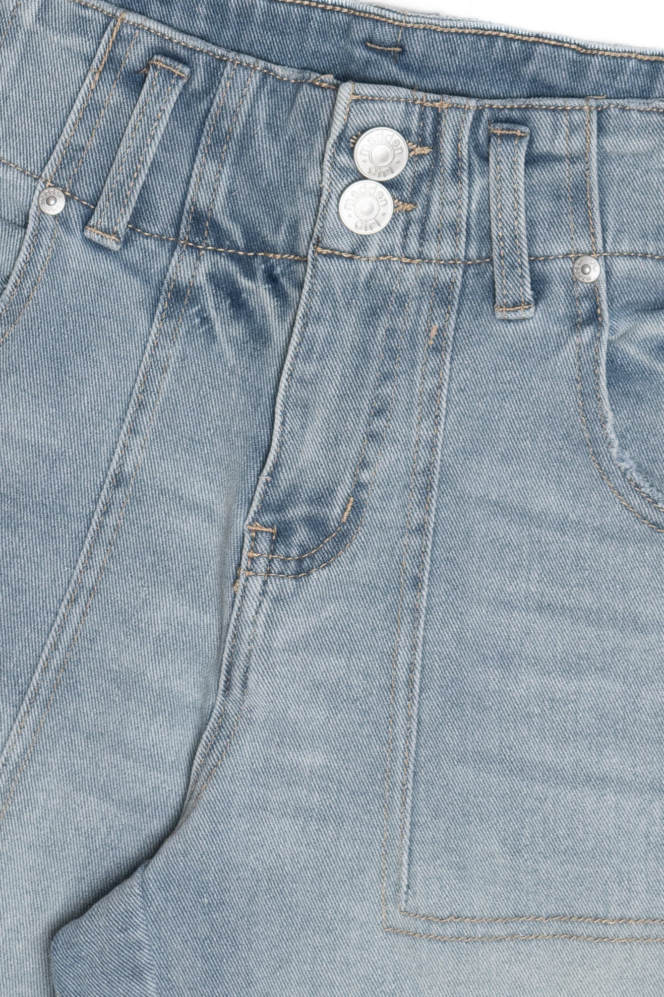 Long Barrel Bermuda Denim Shorts