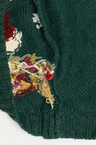 Vintage Heirloom Collectibles Elegant Santa Christmas Vest (1990s)