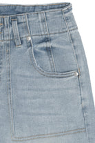 Long Barrel Bermuda Denim Shorts