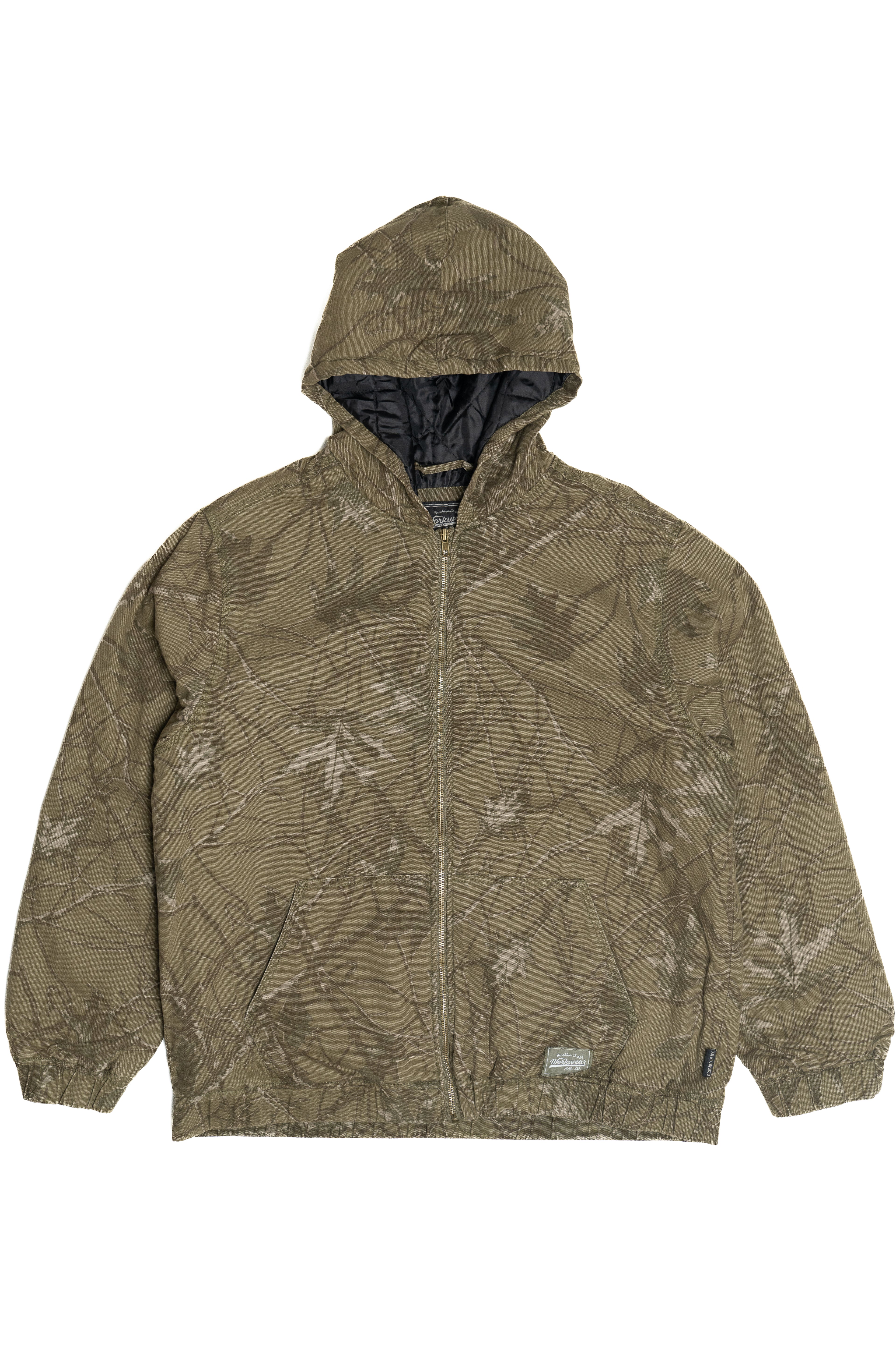 Camo Zip-Up Hoodie