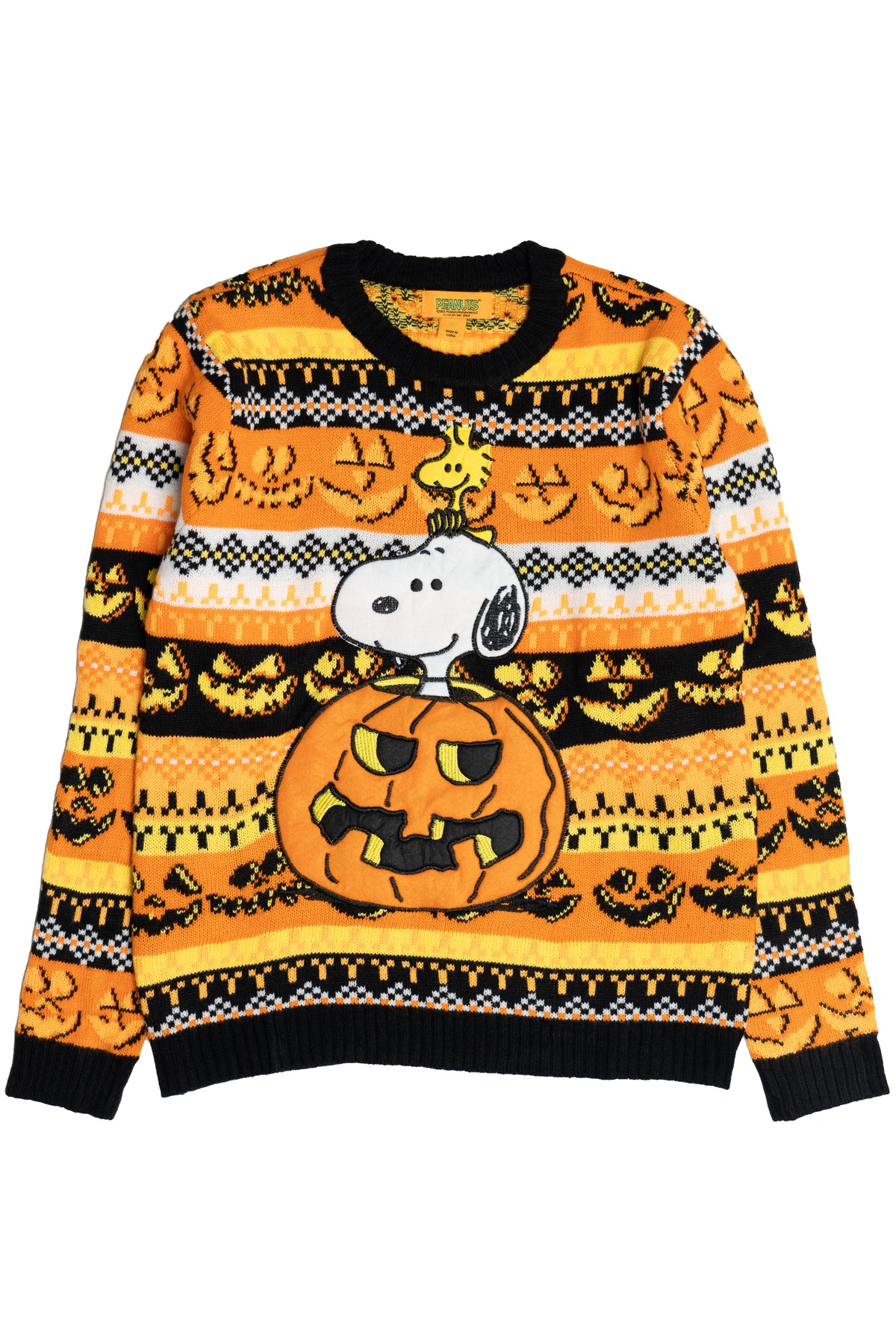 Snoopy Jack O' Lantern Sweater