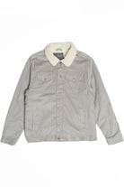 Faux Sherpa Lined Cord Trucker Jacket
