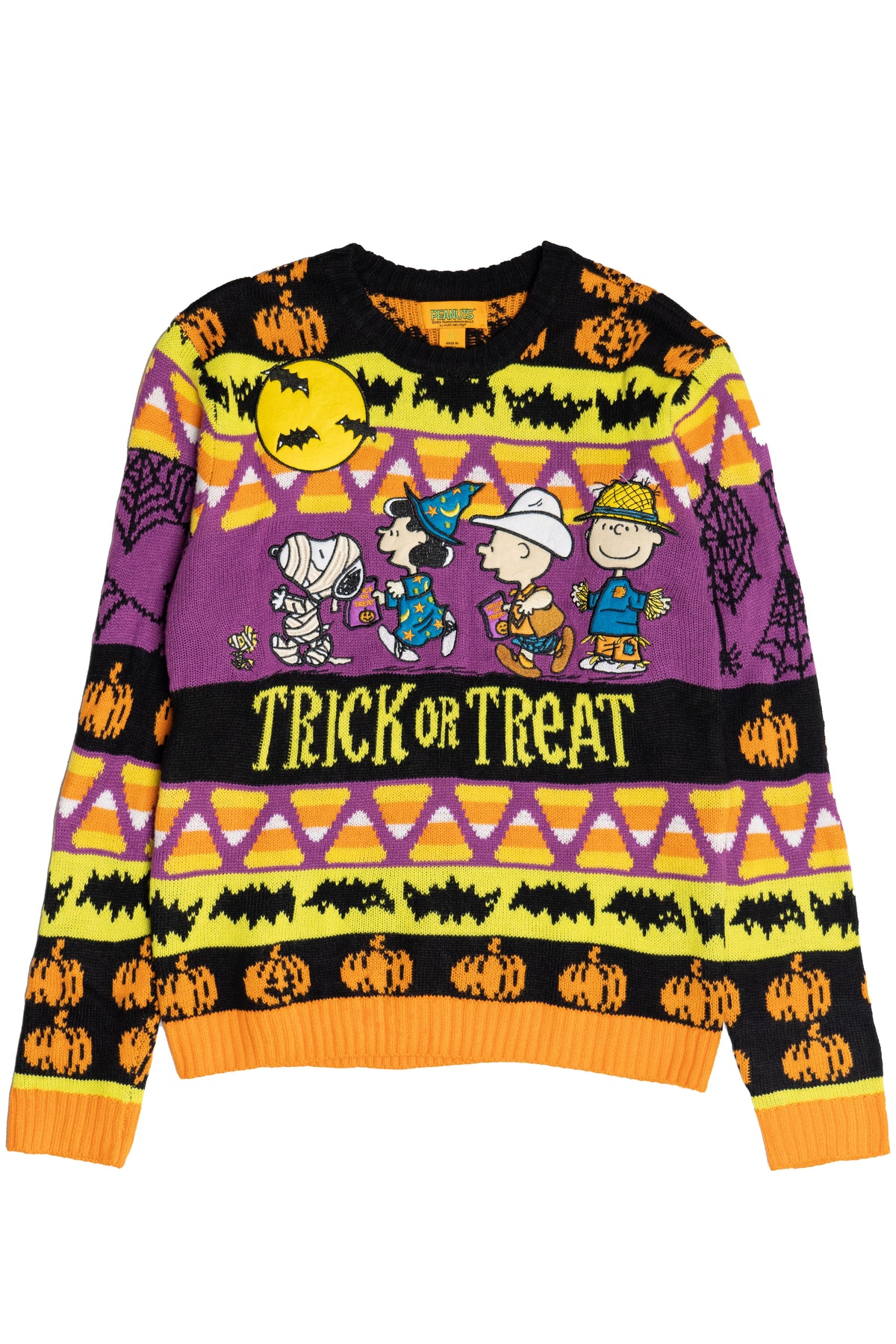 Peanuts Trick or Treat Sweater