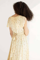 Faded Vintage Gunne Sax Floral Peasant Dress