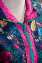 Vintage Floral Chains Windbreaker (sz. Medium)