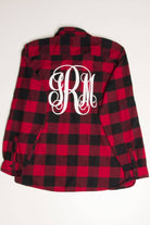 Initials JRM Flannel Shirt 4326