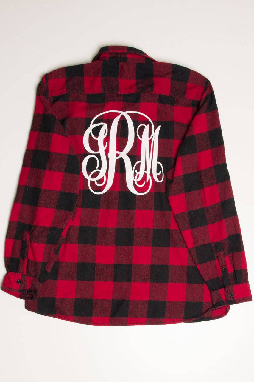 Initials JRM Flannel Shirt 4326