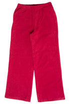 Polar Fleece Sweatpants - Red