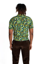 Flower Power Rayon Button Up Shirt
