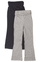 Fold Over Ruched Waistband Flare Leggings