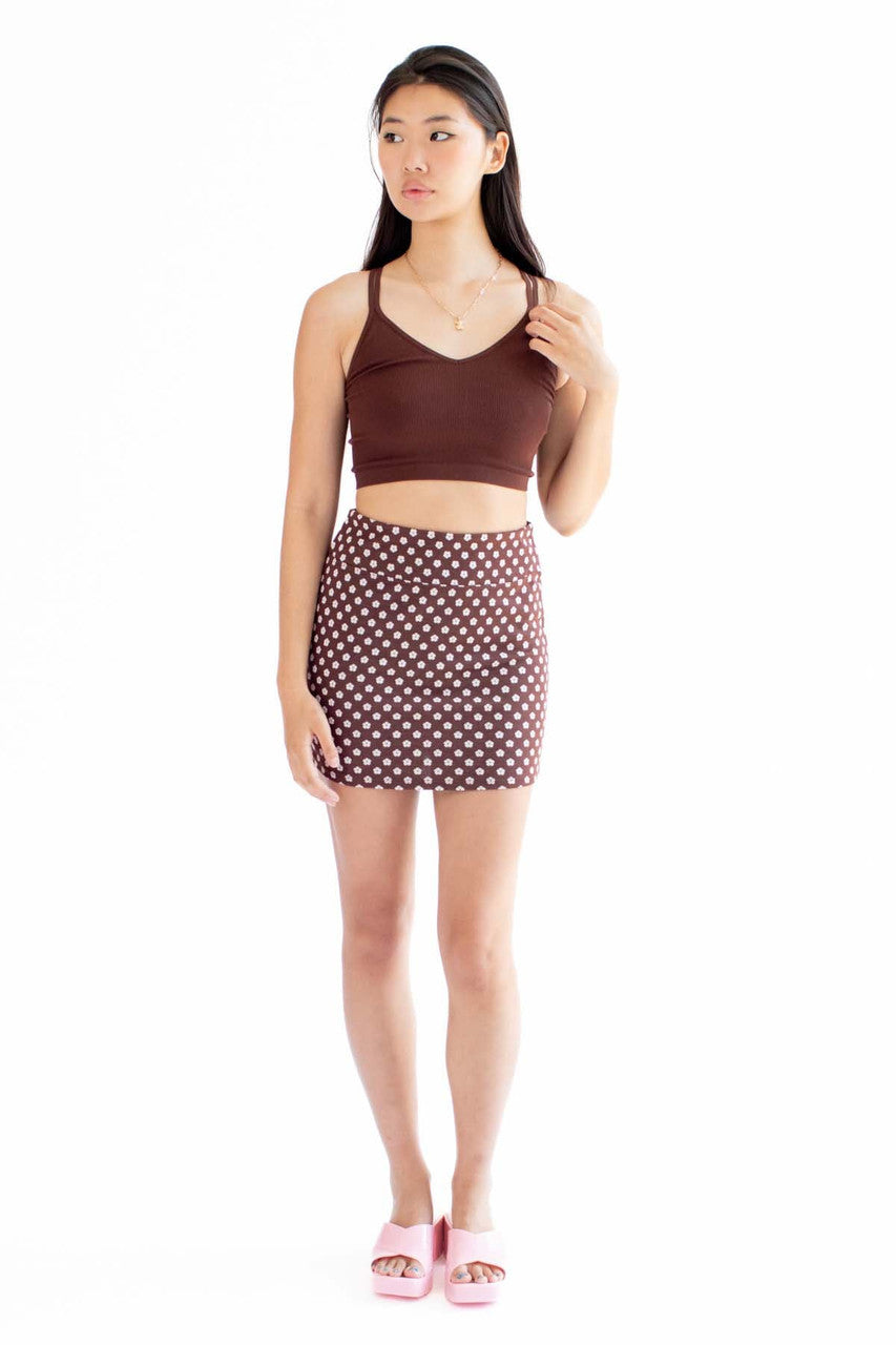 French Roast Mini Skirt