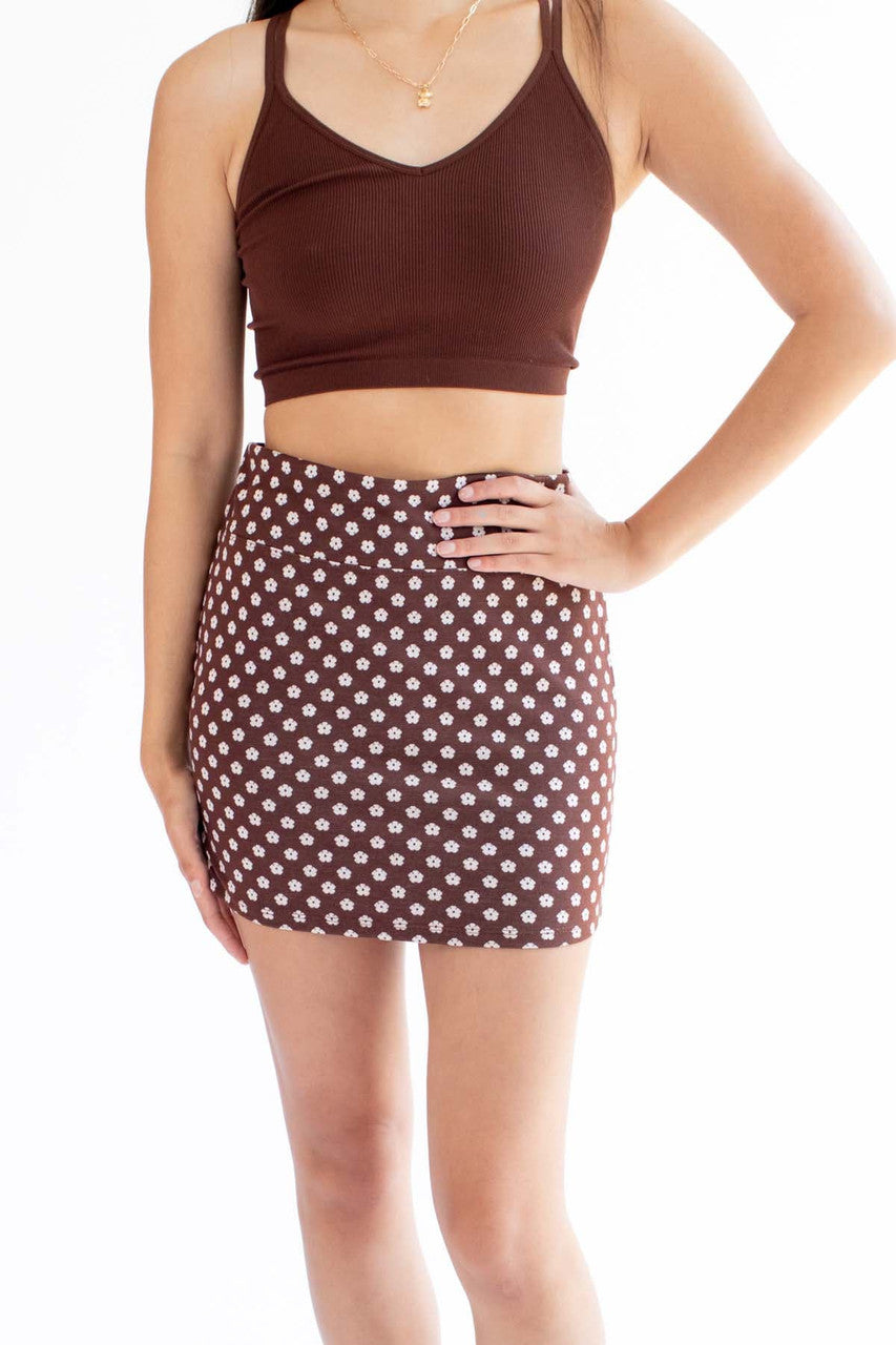 French Roast Mini Skirt