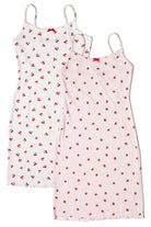 Bow Detail Fruit Print Mini Dress