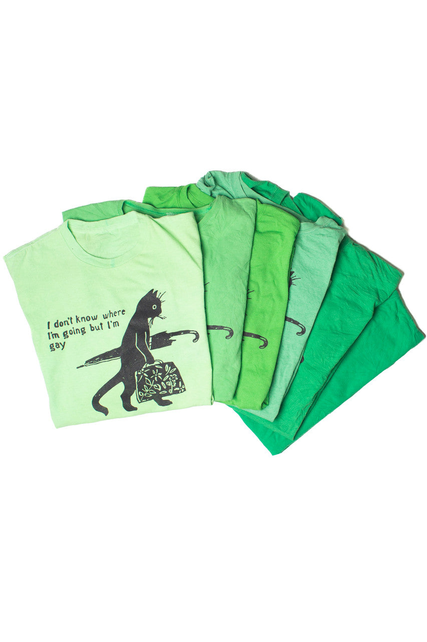 Gay Cat T-Shirt (Assorted Colors)