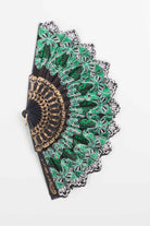 Glitter Butterfly Fan