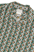 Green Diamond Button Up Shirt