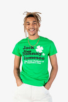 Green Four Fathers of St. Patrick's Day T-Shirt