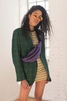 Emerald Plaid Vintage Blazer