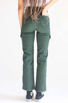 Green Stretch Carpenter Jeans