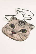 Cat Purse Grey American Shorthair