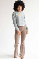 Grey Sunflower Sweatshirt