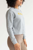 Grey Sunflower Sweatshirt