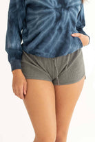 Grey Thermal Dolphin Shorts (Extended Sizes)