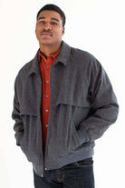 Grey Wool Pendleton Jacket