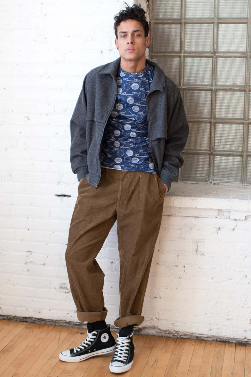 Grey Wool Pendleton Jacket 1